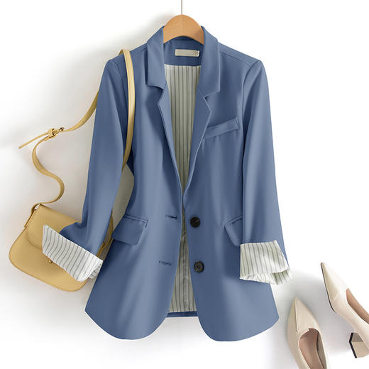 西装外套女2022春装新款小个子设计感休闲西服上衣 HR-XYFS6281 商品图3