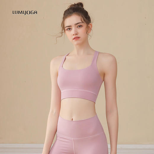 LUM19173露檬新款瑜伽背心运动BRA（含胸垫） 商品图8