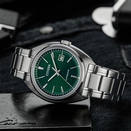 西铁城防水经典简约商务机械手表男NJ0101-78X 商品图5