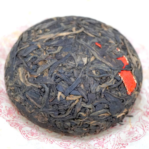 【整条装】2004年双雄茶厂红丝带批次花开富贵沱普洱老生茶 一件10条 一条8沱 一沱100克 标价为整条价格  高性价比干仓真品 商品图6