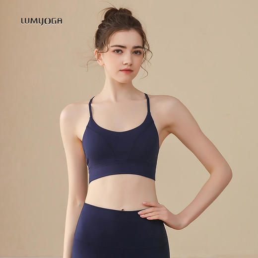 LUM19166露檬新款瑜伽背心运动BRA（含胸垫） 商品图6