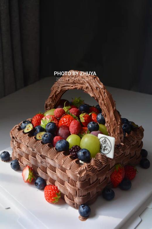 水果花篮裸蛋糕（奶油霜工艺） 商品图5
