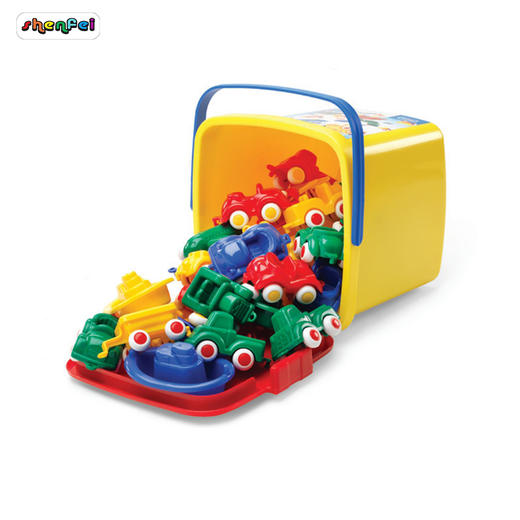 瑞典ViKingToys迷你组合套装海陆空套装幼儿园积木超大组合套装 商品图3