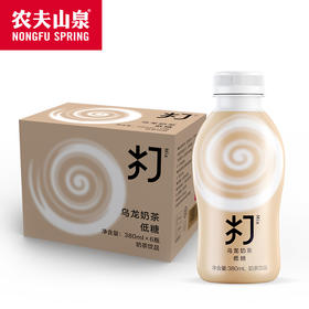 农夫山泉打奶茶乌龙奶茶380ml*6一箱