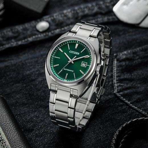 西铁城防水经典简约商务机械手表男NJ0101-78X 商品图6