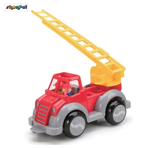 瑞典ViKingToys翻斗车幼儿园儿童耐摔惯性车趣味互动仿真模型玩具 商品图4