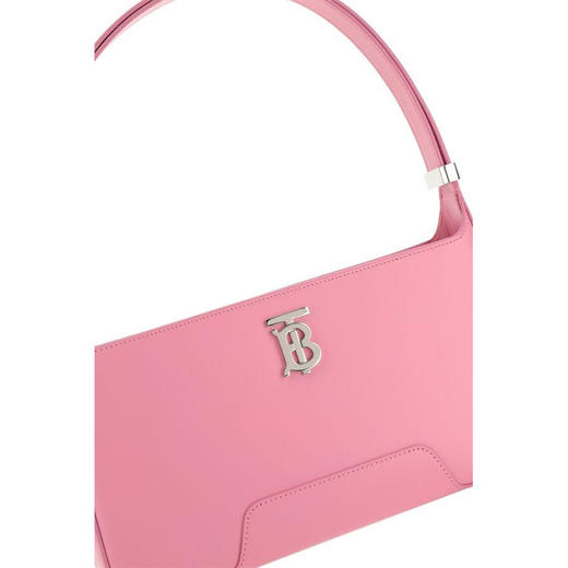 【一】BURBERRY 博柏利 TB系列 月见草粉皮革 女士单肩包 粉色 8049011 B1020 商品图3