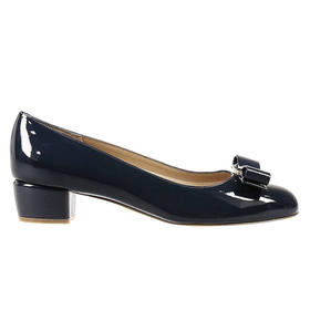 FERRAGAMO 菲拉格慕 女士皮鞋 蓝色 539449