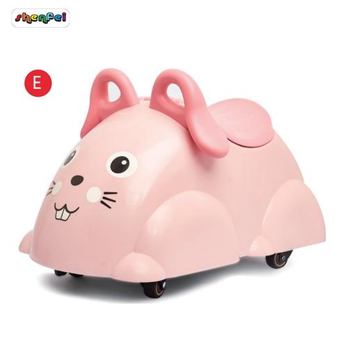 瑞典ViKingToys儿童早教多功能扭扭车小熊豹子小狗小兔小猫滑步车 商品图4