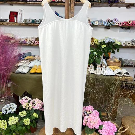 【线上专属】拼接吊带（20718149-镂空米） 商品图1