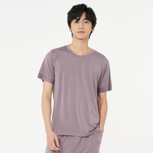 【鸥都】男女蚕丝圆领家居套服 商品图2