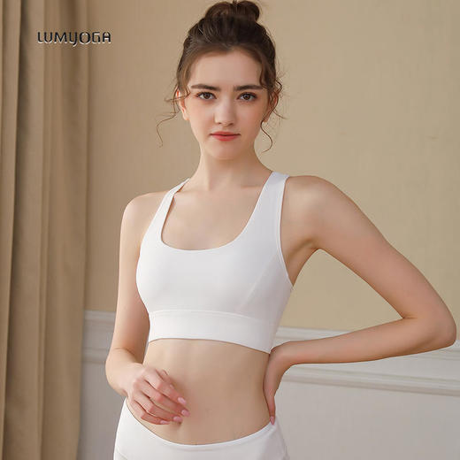 LUM19177露檬新款瑜伽背心运动BRA（含胸垫） 商品图8