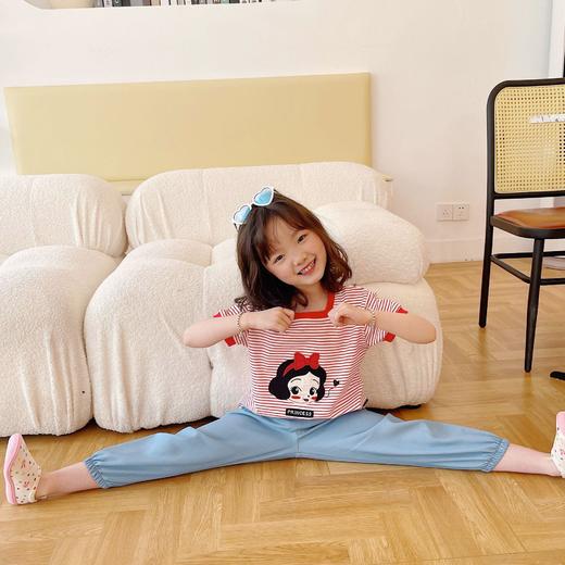 黛唯梵2022新款儿童防蚊裤灯笼裤凉爽舒适夏天男女童薄款宽松休闲裤 商品图4