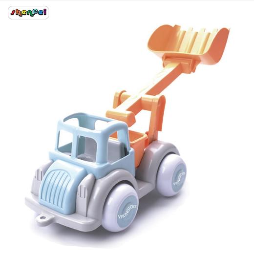 瑞典ViKingToys儿童趣味仿真绿色环保推土车翻斗车消防车模型男孩 商品图2