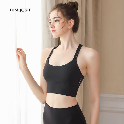 LUM19171露檬新款瑜伽背心运动BRA（含胸垫） 商品图0