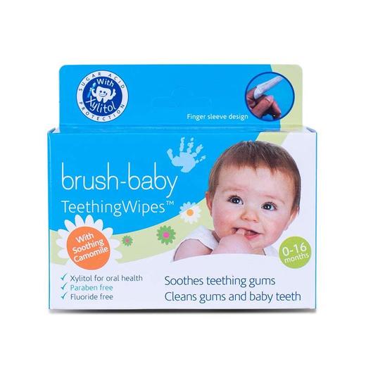 brush-baby百刷宝贝婴幼儿口腔乳牙清洁擦拭指套20片 商品图1