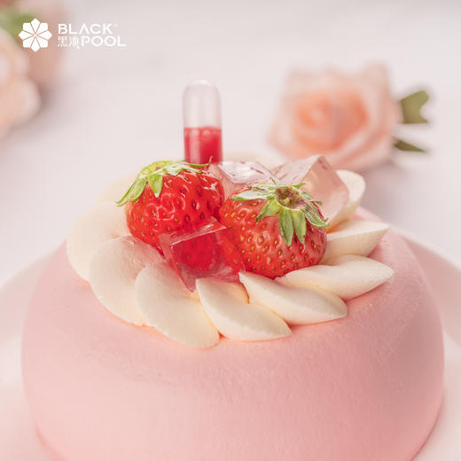（贪吃兑换）爆爆莓蛋糕 | 小巧红粉佳人 草莓果粒流心 红丝绒细腻 入口即化 商品图2