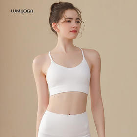 LUM19166露檬新款瑜伽背心运动BRA（含胸垫）