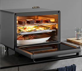 CASDON/凯度 ST40A-R8台式蒸烤一体机家用蒸烤箱二合一