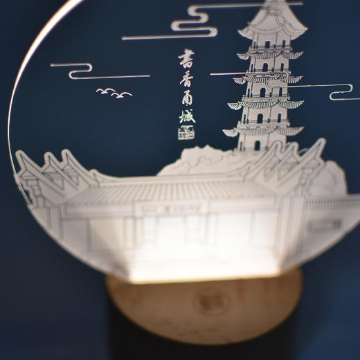 羽诗制造出品 宁波书香甬城小夜灯 商品图3