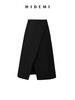 HIDEMI 显瘦不对称简约设计感开衩半身裙 商品缩略图1