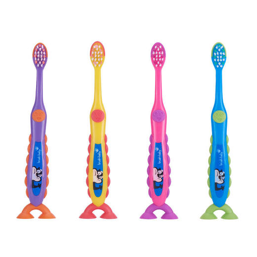 brush-baby百刷宝贝超细刷毛牙刷适用于3-6岁2支装 商品图5