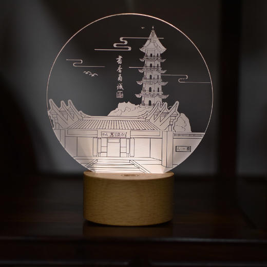 羽诗制造出品 宁波书香甬城小夜灯 商品图0