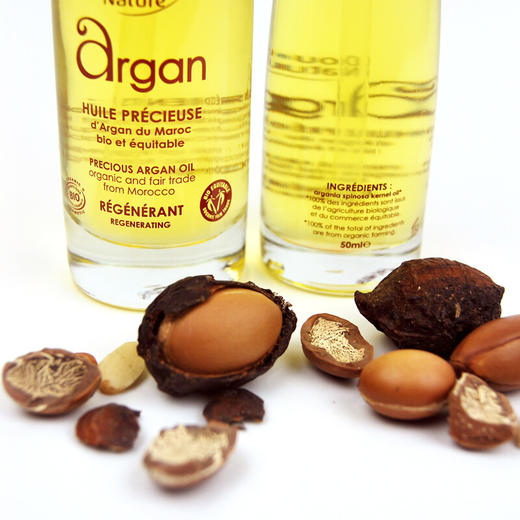 柔舒然 Douce Nature 法国有机进口摩洛哥坚果阿甘油护发精华 100ML1瓶 商品图5