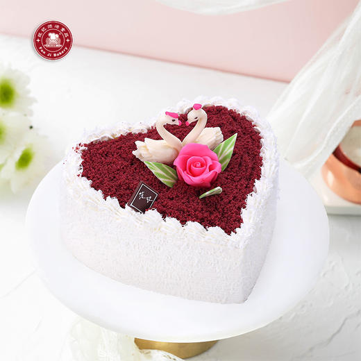 天鹅丝绒-红丝绒生日蛋糕（少配件下架） 商品图1
