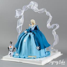 3903“翻糖立体款·冰雪奇缘爱莎elsa”