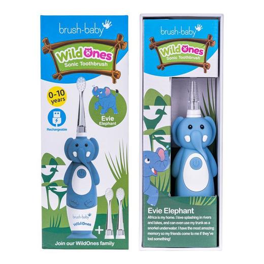 brush-baby百刷宝贝儿童电动牙刷充电式软毛小头声波震动智能防水0-10岁 商品图6