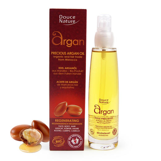 柔舒然 Douce Nature 法国有机进口摩洛哥坚果阿甘油护发精华 100ML1瓶 商品图0