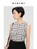 HIDEMI 经典几何印花圆领背心 商品缩略图0