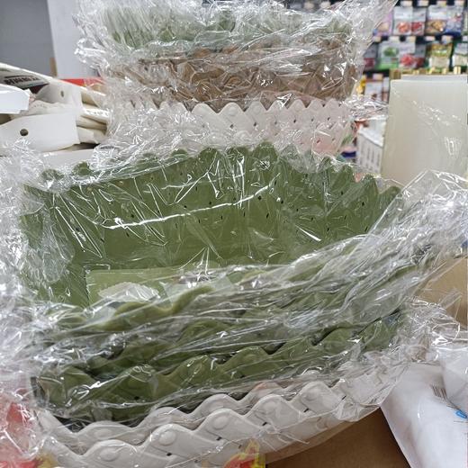 梦奇林仿皮纹方形收纳筐 商品图0