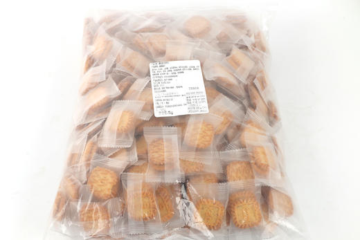 网红单品（散装） |  网红方块饼干  磨砂卷膜包装 保质期5个月 商品图3