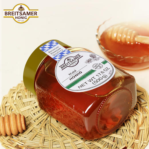 德国贝斯玛蜂蜜500g 黑森林/精选/向日葵纯蜂蜜营养丰富 022823/022824/031880 商品图1