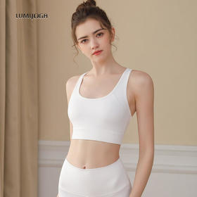 LUM19178露檬新款瑜伽背心运动BRA（含胸垫）