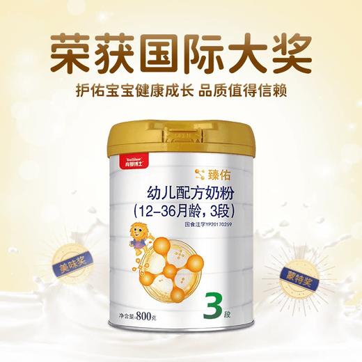 【咨询改价】贝因美育婴博士 臻佑 婴儿配方奶粉1/2/3段 800g 商品图0
