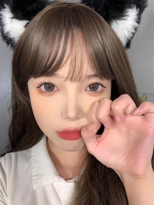 【小红书推荐款】sheepcon珠光摩尔糖灰，年抛/直径14.5/着色14.4，168/一副，268/两副（同品牌任选），328/三副（同品牌任选），368/四副（同品牌任选） 商品图4