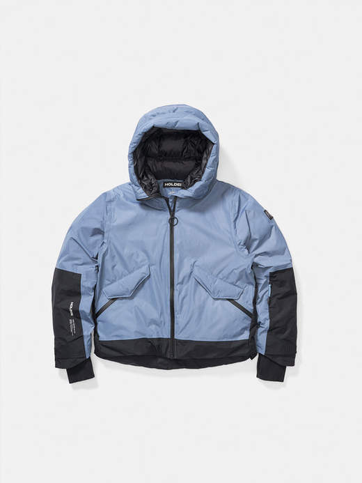 Holden - Cropped Down Alpine Jacket - China Blue/Black - 女装 - 滑雪夹克 - 蓝色/黑色 商品图3