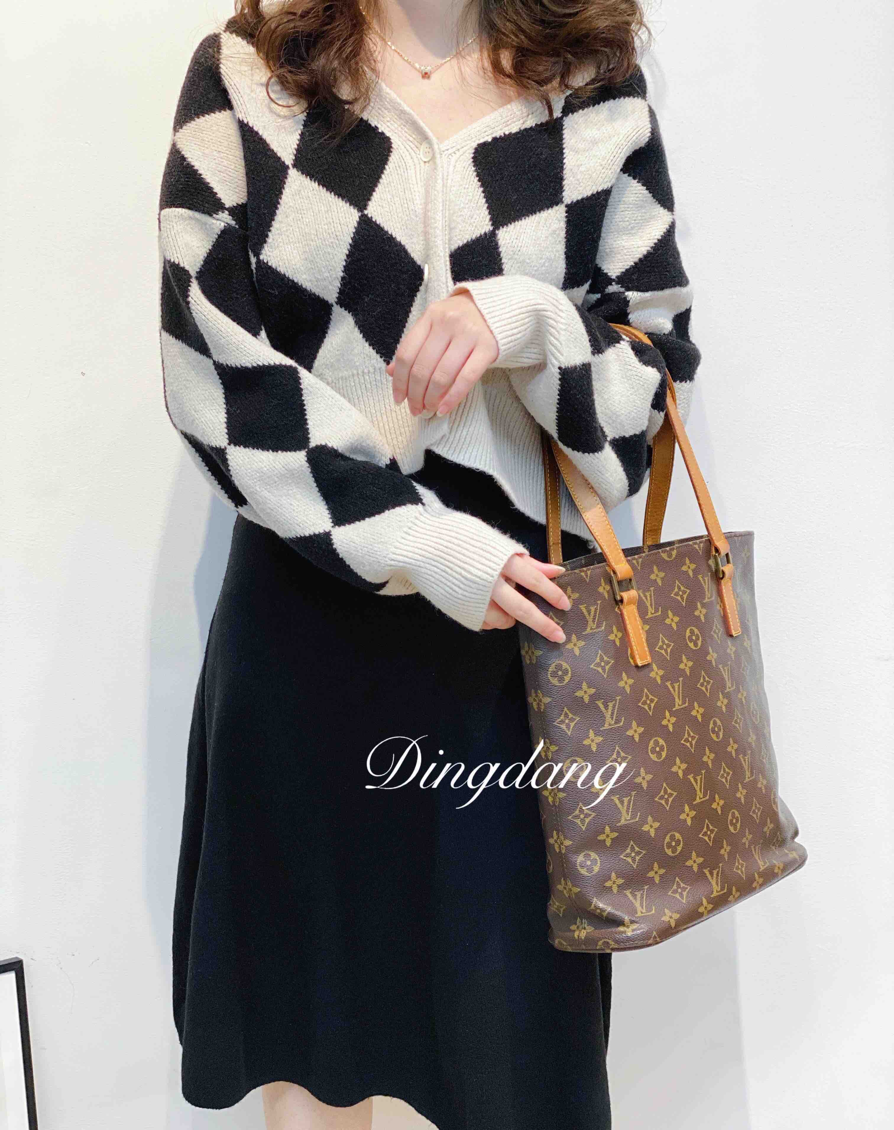 lv vavin 中古 老花 大号 薇薇安