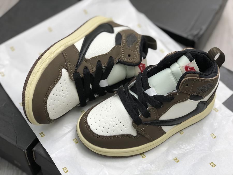 乔丹倒勾童鞋 air jordan 1 low aj1头层牛皮超级经典儿童鞋