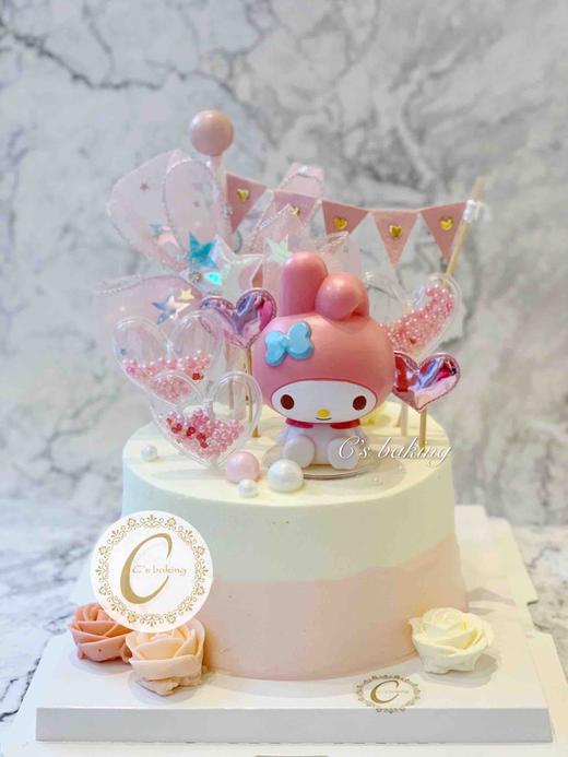 奇幻魔法Melody  A款 #三丽鸥sanrio 忌廉蛋糕（默认自提，收费配送请联系客服） 商品图0