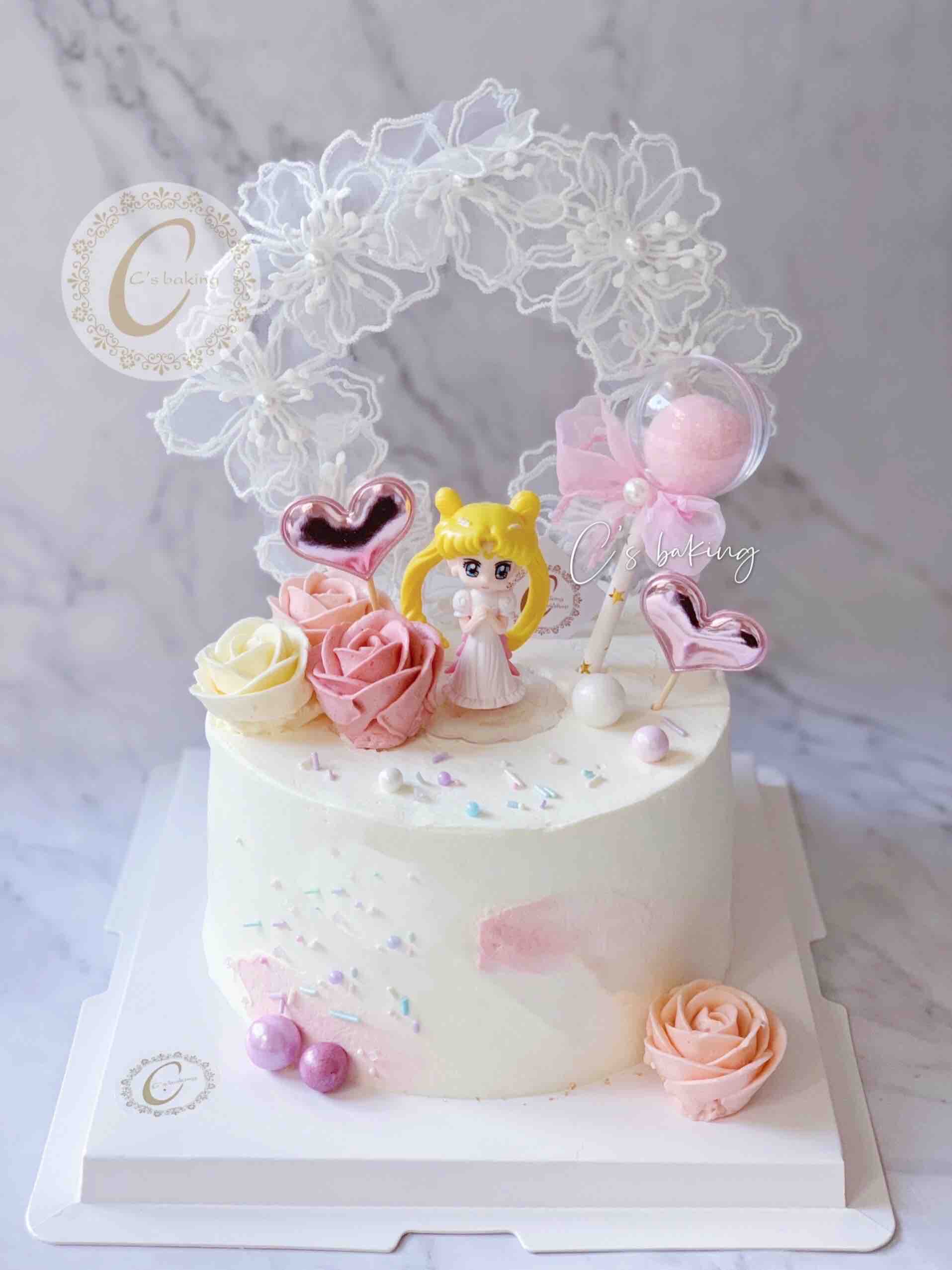 华丽丽 美少女场景2.0版本  A款（蕾丝花环）（默认自提，收费配送请联系客服）