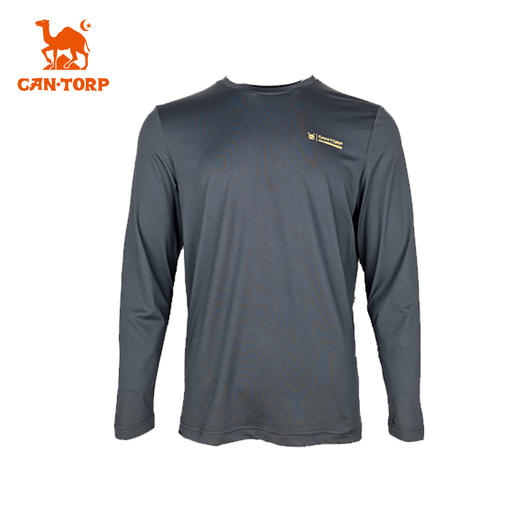 肯拓普骆驼春夏男式圆领功能长TC212294506 商品图2