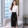 韩版修身，翻领衬衫+半裙两件套时尚套装HR-HBLJRA032 商品缩略图5