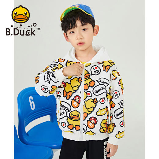 B.Duck小黄鸭童装秋季休闲夹克105-150 BF3211909 商品图4