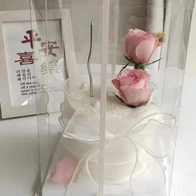 粉色浪漫（进口淡奶油➕水果夹层）提前3小时预定