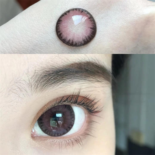 【小红书推荐款】sheepcon焦茶蔷薇，年抛/直径14.5/着色14.4 ，168/一副，268/两副（同品牌任选），328/三副（同品牌任选），368/四副（同品牌任选） 商品图7