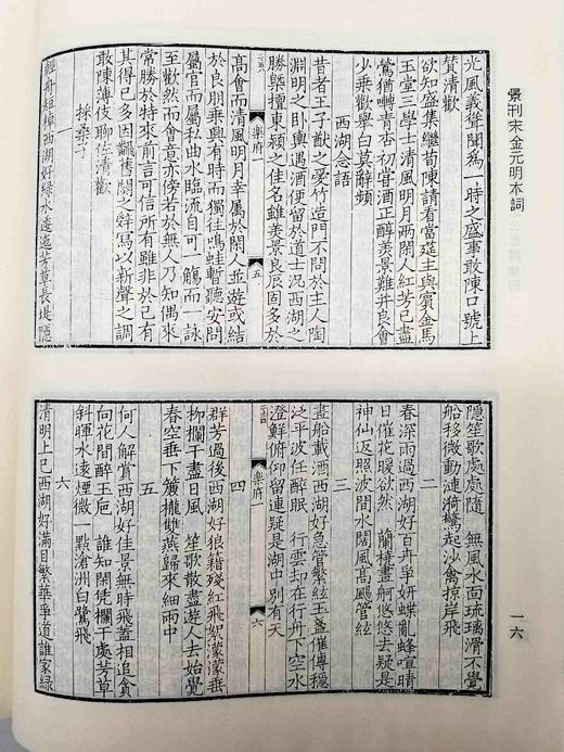 《景刊宋金元明本词》《四印斋所刻词》，精装，16开，厚册，吴昌绶、王鹏运辑，上海古籍出版社2012年版，分别定价338，298元。分别售价：186、168元。品相9成。 商品图7